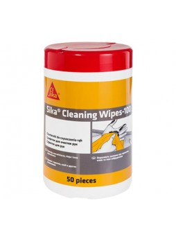 Оптом Салфетки Sika Cleaning Wipes-100 50 шт. 125