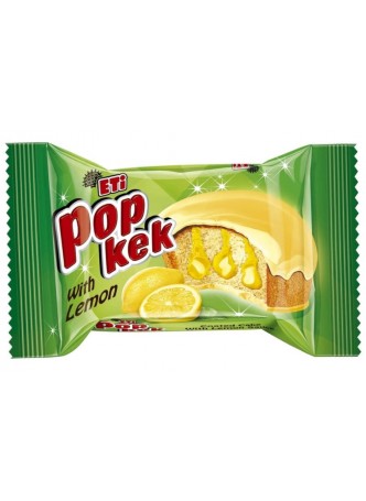 Кекс Popkek Lemon с лимонным соусом 45 г