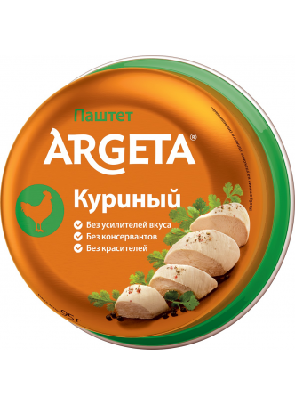 Паштет ARGETA куриный, 95 г оптом