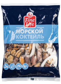 Морской коктейль FINE LIFE замороженный, 430 г