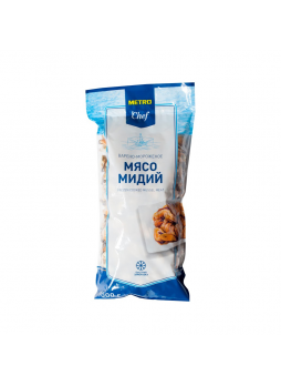 Мясо мидий Metro Chef 300/500, 1кг