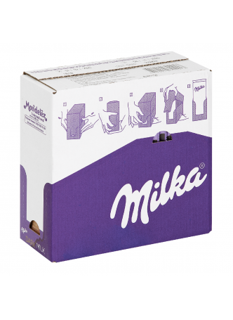 Шоколад молочный Milka с карамельной начинкой, 90г