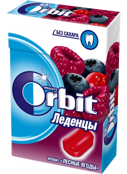 Леденцы ORBIT лесные ягоды, 35г