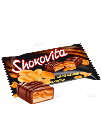 Конфеты нуга-карамель SHOKOVITA