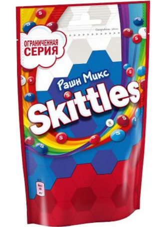 Драже SKITTLES Russian Mix, 100г