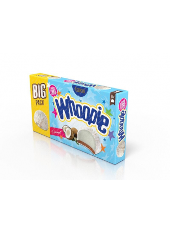 Печенье маршмелоу с кокосом TAKO Whoopie, 120г