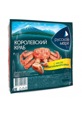 Крабовые палочки Королевский краб охл. 250гр в/у Русское море™ Беларусь (КОД 38422) (0°С)