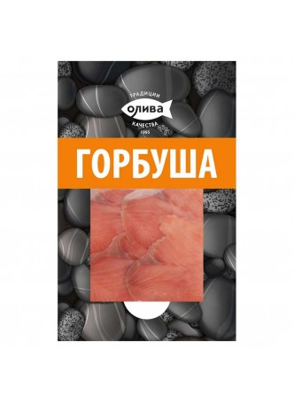 Горбуша филе ломтики с/с охл. 120гр в/у Олива™ Россия (КОД 62151) (0°С)