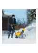 Оптом Бензиновая снегоуборочная машина Denzel sb 460 e, 99cc, эл.старт, шнек snowcrusher 97649