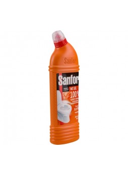 Оптом Чистящее средство для унитаза SANFOR WC gel super power 1000 г 10008