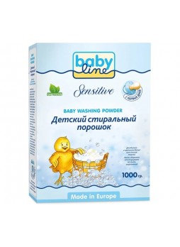 Оптом Детский стиральный порошок BABYLINE SENSITIVE NEW 1 кг DC12