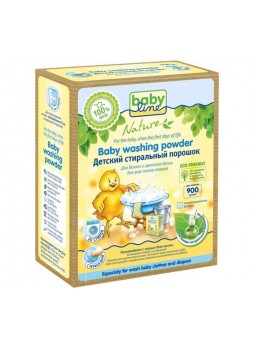 Оптом Детский стиральный порошок концентрат BABYLINE NATURE 900 гр DB005