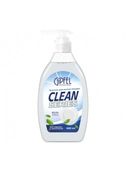 Оптом Экогель для мытья посуды GIPFEL CLEAN SERIES без отдушек и красителей, 500 мл 52304