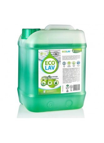 Оптом Экологичный гель для мытья посуды БиоМикроГели EcoLav 5 л, с яблоком Э11-0500ЕК