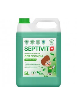 Оптом Гель для посуды SEPTIVIT "Алоэ", 5л 106_5