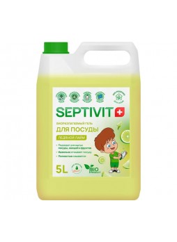 Оптом Гель для посуды SEPTIVIT "Ледяной Лайм", 5л 102_5