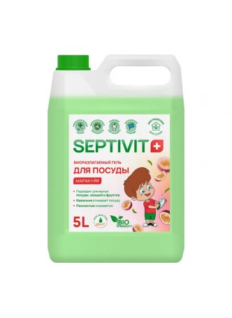 Оптом Гель для посуды SEPTIVIT "Маракуйя", 5л 107_5