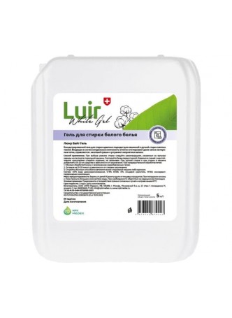 Оптом Гель для стирки белых вещей Luir Gel Whitе 5 л ЦБ-00003412