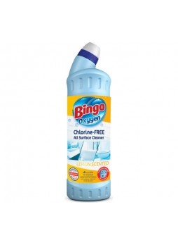 Оптом Кислородный отбеливатель BINGOSOFT OXYGEN BLEACH LEMON без хлора, с ароматом лимона, 750 мл, Bingo(15) 5067471