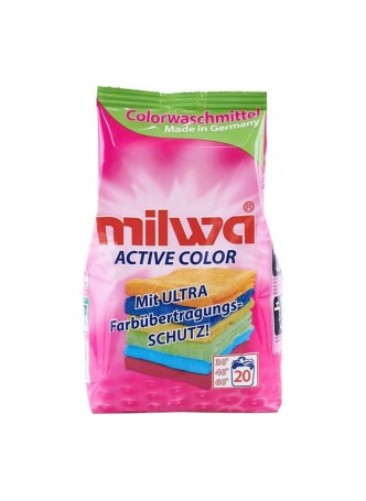 Оптом Концентрированный порошок для стирки цветного белья Milwa ACTIVE COLOR 1.34 кг 7590