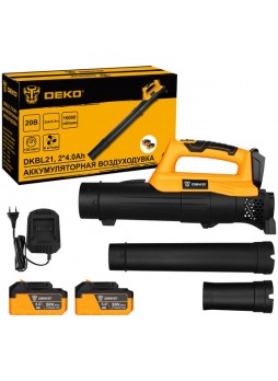 Оптом Садовая аккумуляторная воздуходувка DEKO DKBL21 20 В, 2x4.0 А*ч 063-4361