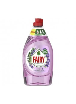 Оптом Средство для мытья посуды FAIRY Pure & Clean Лаванда и Розмарин 450 мл 0001009713