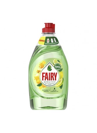 Оптом Средство для мытья посуды FAIRY Pure&Clean Бергамот и Имбирь 450 + Лаванда и Розмарин 450 0001009692