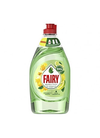 Оптом Средство для мытья посуды FAIRY Pure&Clean Бергамот и Имбирь, 450 мл 0001009627