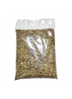 Семечки тыквенные сушеные очищ, 1 кг/пакет, NutNat Grand, Россия (КОД 36872)  (+18°С)