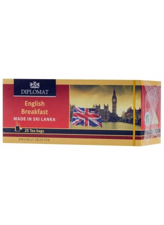 Чай черный Diplomat English Breakfast 25 пак. оптом