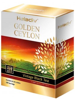 Чай черный Heladiv Golden Ceylon VINTAGE 100 пак.