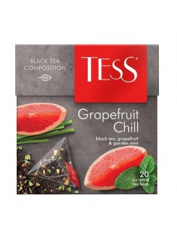 Чай черный TESS Grapefruit Chill 20 пирам. × х 1,8г