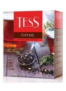 Чай черный TESS Thyme с чабрецом 100 пак. × 1,5 г