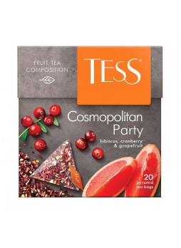 Чай TESS Cosmopolitan Party цветочный аром. 20 пирам. × 2 г
