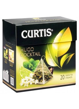 Чай зеленый Curtis Hugo Cocktail зеленый аром. 20 пирам. × 1,8г