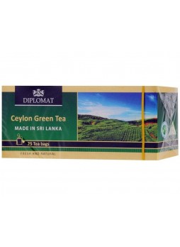 Чай зелeный Diplomat Ceylon 25 пак.
