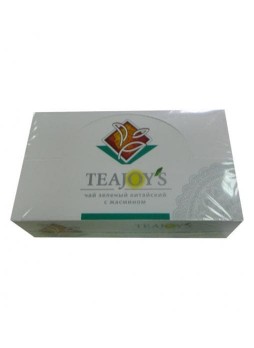 Чай зеленый TeaJoys китайский с жасмином 100 пак. × 2г