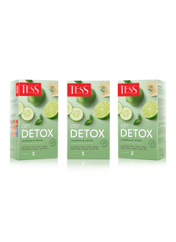 Чай зелёный TESS Get Detox с добавками 20 пак. × 1,5 г
