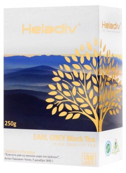 Чай черный Heladiv Earl Grey PEKOE листовой 250 г