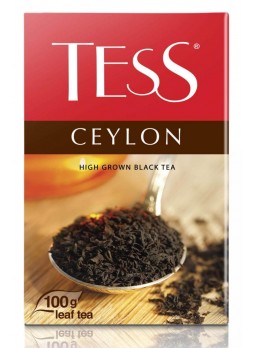 Чай TESS CEYLON черный листовой 100 г