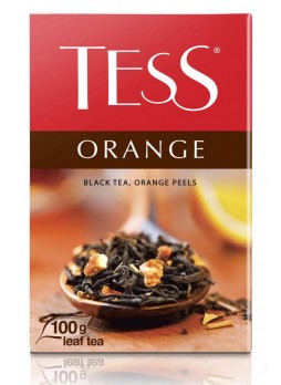 Чай TESS ORANGE черный листовой аром. 100 г