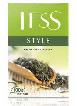 Чай TESS Style зеленый крупнолистовой 100 г