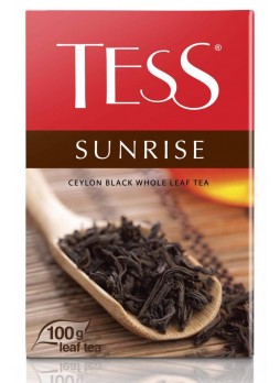 Чай TESS SUNRISE черный крупнолистовой 100 г
