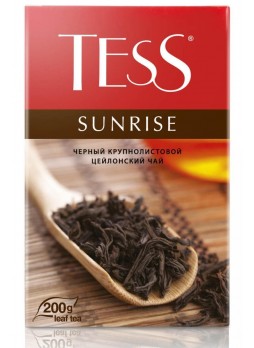 Чай TESS SUNRISE черный крупнолистовой 200 г