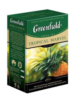 Чай зеленый Greenfield Tropical Marvel листовой 100 г