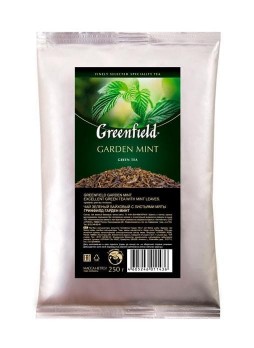 Чай зелёный Greenfield Garden Mint листовой 250 г