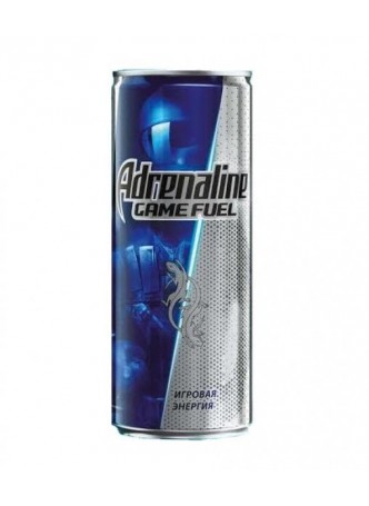 Адреналин напиток Adrenaline Game Fuel 250 мл ж/б оптом