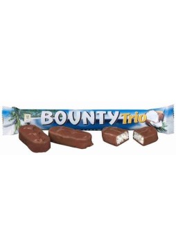 Батончик шоколадный Bounty Trio 82,5 г