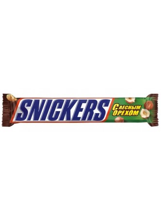 Батончик шоколадный Snickers Super Лесной орех 81 г оптом