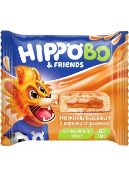 Бисквит HIPPO BO с вареной сгущенкой 32 г